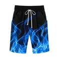 thumbnail image 1 of Mens Swim Trunks 7 Inch Bathing Suits Quick Dry Mesh Lining Swimsuits Blue XXXXXL, 1 of 3