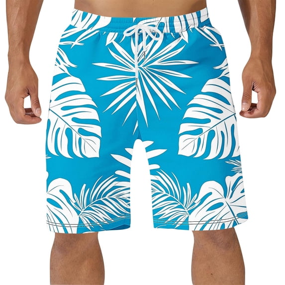 Mens Swim Trunks Bathing Suit Mens Swimsuit Swimwear Beach Shorts Quick Dry 5 Inch