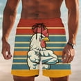 thumbnail image 1 of Mens Swim Trunks Bathing Suit Mens Swimsuit Swimwear Beach Shorts Quick Dry 9 Inch, 1 of 8