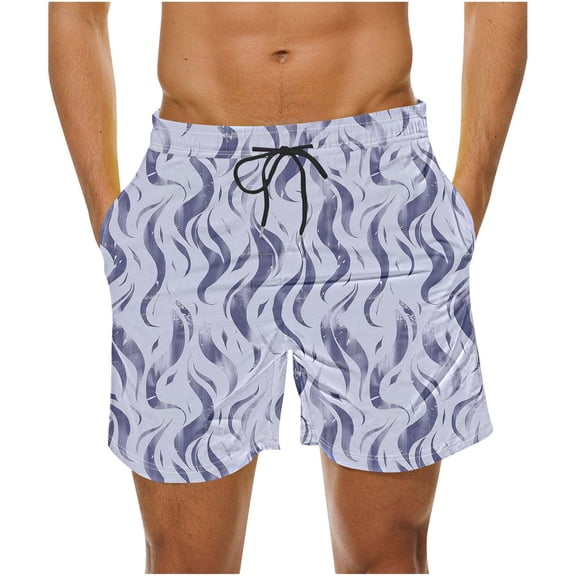 Mens Swim Trunks Broad Swim Shorts Quick Dry Bathing Suit Swimsuit Set with Pockets