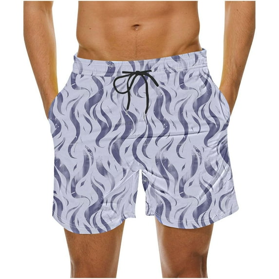Mens Swim Trunks Broad Swim Shorts Quick Dry Bathing Suit Swimsuit Set with Pockets