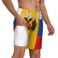 thumbnail image 1 of Mens Swim Trunks New Russian Flag Quick Dry Board Shorts with Compression Liner, 1 of 6