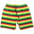 thumbnail image 1 of Mens Swim Trunks Quick Dry Swim Beach Shorts Mesh Lining Swimwear Bathing Suits with Pockets Jamaican, 1 of 6