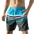 Mens Swim Trunks Quick Dry Swim Shorts with Mesh Lining Funny Beach