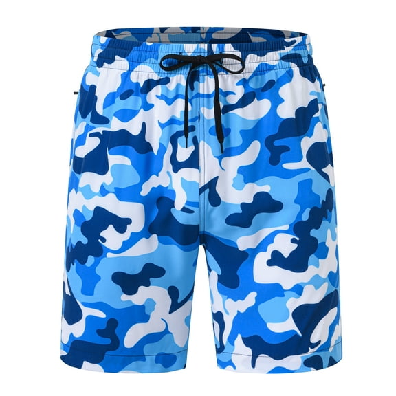 Mens Swim Trunks Swimming Shorts Swimwear Bathing Suits Quick Dry 5 Inch with Mesh Lining