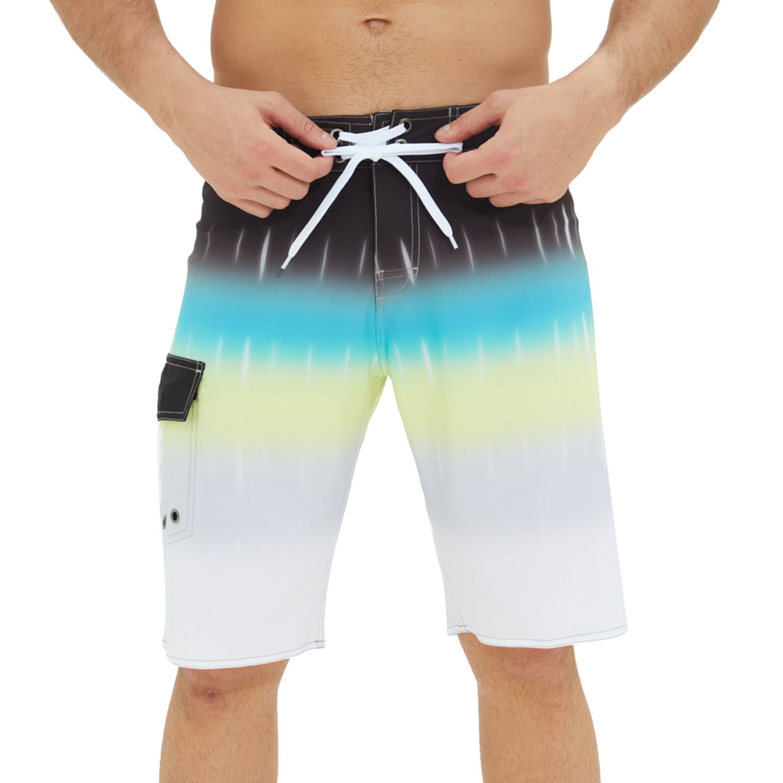 Mens Swimming Shorts Quick Dry Beach Trunks Swimwear with Mesh Lining ...
