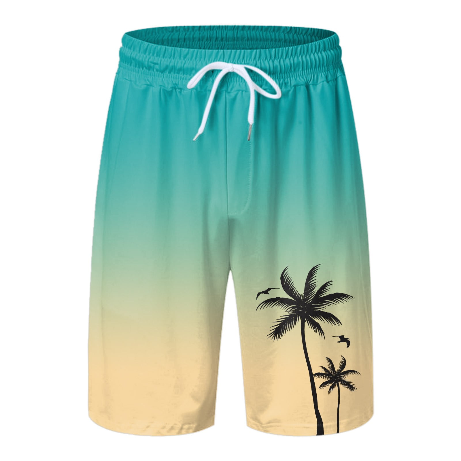 Mens Swimming Top Mens Swimsuit Mesh Lined With Beach Shorts And