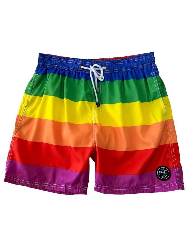 Mens Swimming Trunks Lounge Boxer Shorts Elastic Boxers Swimwear