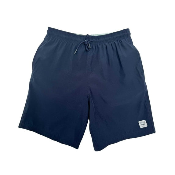 Mens Swimming Trunks Lounge Boxer Shorts Elastic Boxers Swimwear 4 Ways Stretch 19 Inch Outseam, Navy 4W 19 Outseam, Size: 2X, Spicy Tuna