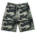 thumbnail image 1 of Mens Swimming Trunks Swim Shorts Gym Athletic Workout Running Sports Lounge Clothes Casual Summer Beach, Camouflage, 1 of 8