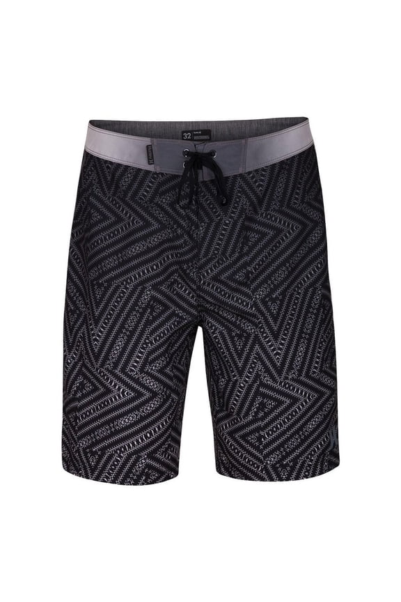 Mens Swimwear Crosswinds Geo-Printed Board Shorts 30