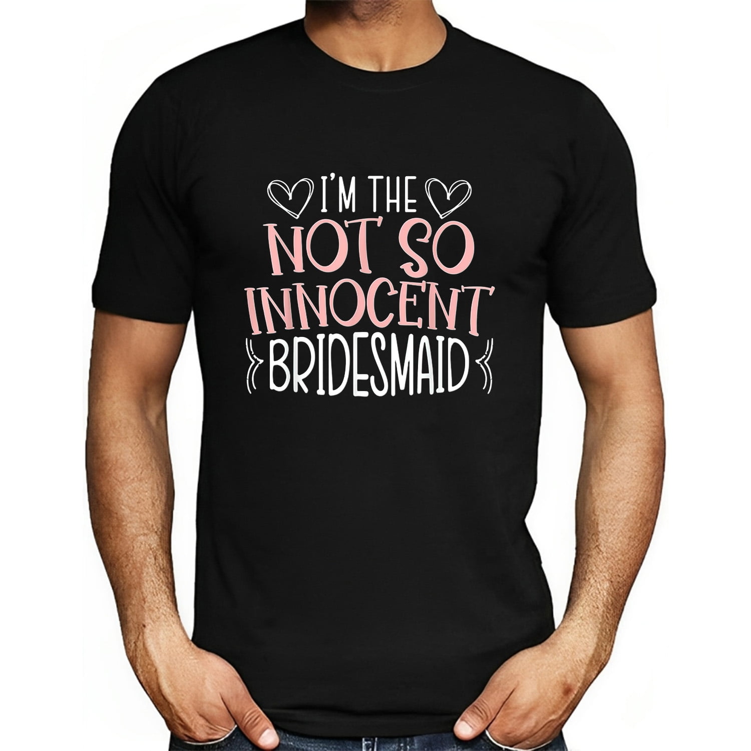 Womens Not So Innocent Bridesmaid Shirt Matching Bachelorette Party Womens Not So Innocent Bridesmaid Shirt Matching Bachelorette Party