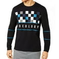 thumbnail image 1 of Mens T-Shirt Long Sleeve Pixel Checkerboard Tee XL, 1 of 2