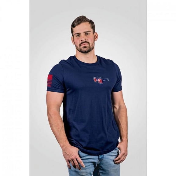 Mens T-Shirt, Midnight Navy - Large