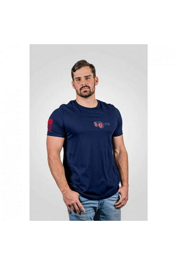 Mens T-Shirt, Midnight Navy - Large