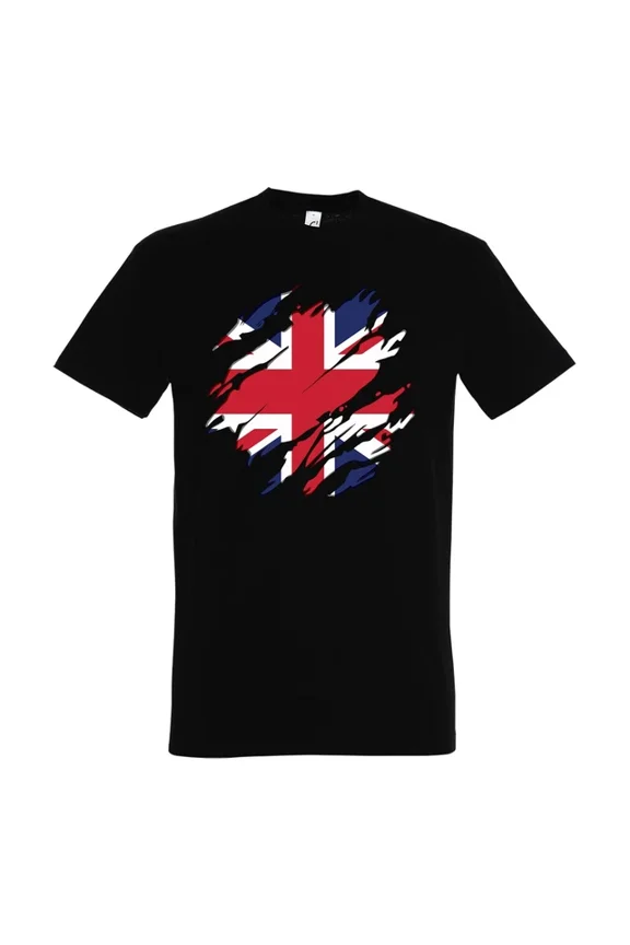 Mens T-Shirt Vintage England Uk Skull Logo Print Flag Fun Unisex S-5XL Hot Trending Shirt, Vintage Birthday Gift