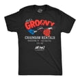 thumbnail image 1 of Mens T Shirts Ashs Groovy Chainsaw Rentals Evil Dead Movie Tee For Men Graphic Tees, 1 of 9