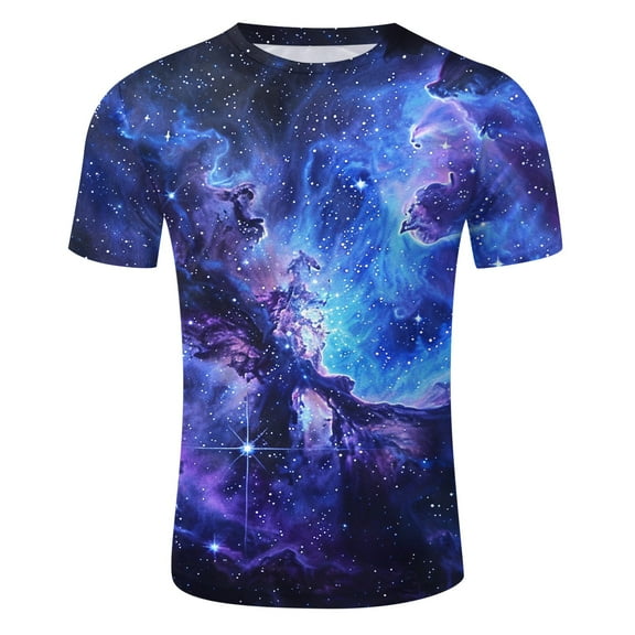 Mens T-Shirts Cool Novelty Crewneck Short Sleeve Funny Graphic Top Casual Tees for Women Unisex 3D Graphic Print Shirts Regular Fit