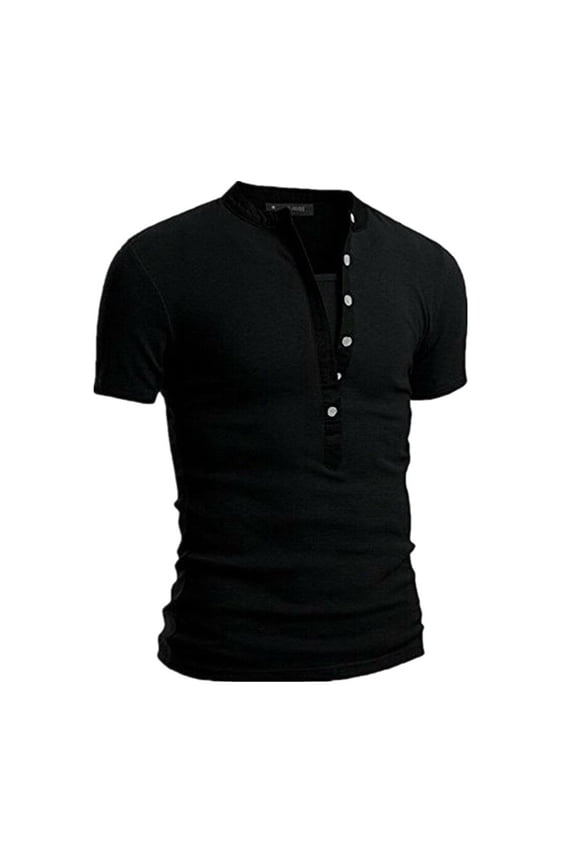 Mens T-Shirts Extra Long Music V Neck Blue Men's Casual Loose T-Shirt for Everyday Wear Lightweight Short Sleeve Tee Comfortable Summer Top Versatile for Relaxed Outings and Leisure Activities