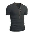 thumbnail image 1 of Mens T-Shirts Extra Long Music V Neck Blue Men's Casual Loose T-Shirt for Everyday Wear Lightweight Short Sleeve Tee Comfortable Summer Top Versatile for Relaxed Outings and Leisure Activities, 1 of 2