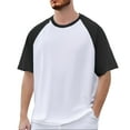 thumbnail image 1 of Mens T-Shirts Graphic on Under Slim T Shirts Men's Basketball Sports T-Shirts Short Sleeve Quick Drying Sweat Wicking Warm Up Shooting Apparel Trendy Design for College Students, 1 of 4