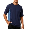 thumbnail image 1 of Mens T-Shirts Moisture-Wicking Quick Dry Crew Neck Short Sleeve Athletic Sports Tee Fathers Day Gift M-5XL, 1 of 8