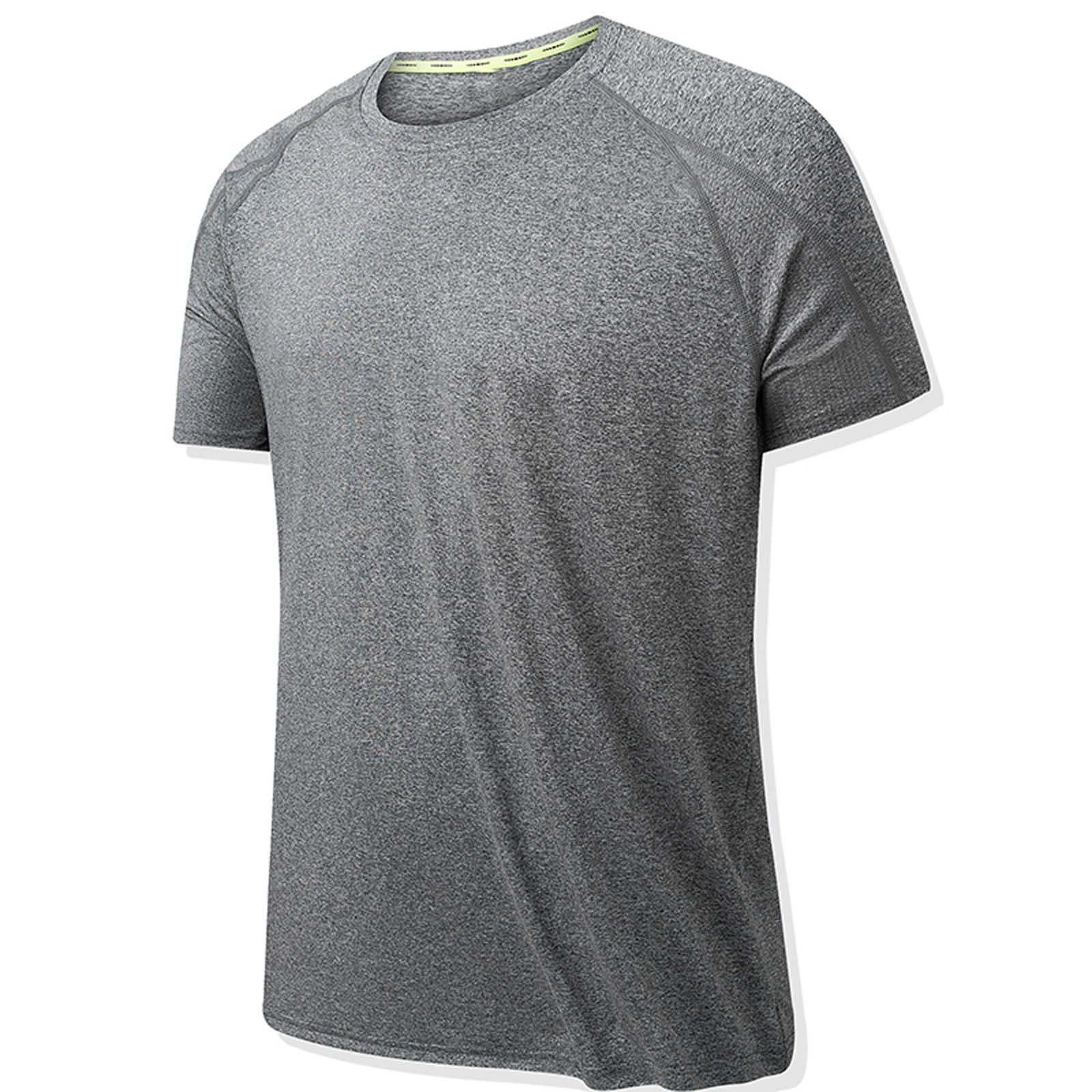 Mens T Shirts Quick Dry Running Shirts Gym Athletic T-Shirt Breathable ...