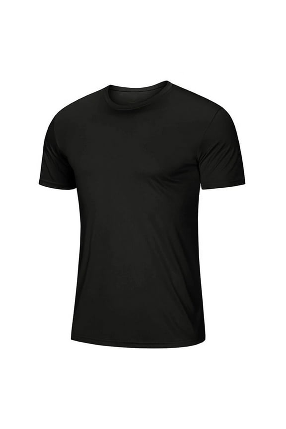 Mens T Shirts Short Sleeve Casual Breathable Comfortable Summer Tee Home Outdoor Hiking Top