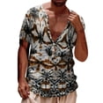 thumbnail image 1 of Mens T-Shirts Summer Fashion Casual Fasten 3D Digital Printing T Shirt Short Sleeve Top Men T-Shirts Graphic, 1 of 4