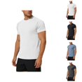 thumbnail image 1 of Mens T-Shirts Summer Raglan Short Sleeve Crewneck Casual Plain Tshirts Lightweight Breathable Basic Tees, 1 of 7