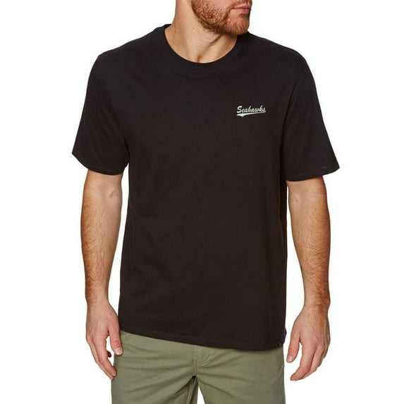 Mens T-Shirts WA Seattle City Embroidered Short Sleeve Classic Basic T Shirt for Men