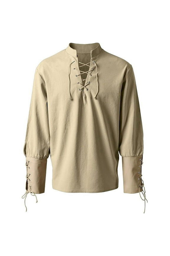 Mens T-shirts Mens Shirt Steam Punk Retro Gothic Holiday Fashion Clothing Dress Tee Shirts Men Tunic Top Oversized Tee Athletic Short Sleeve Tops for Men 2 Sleeve Running Clothes Short Beige XL