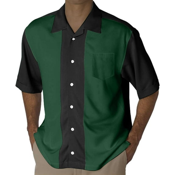 Mens T-shirts Mens Summer Thin Striped Vertical Stripes Casual Short Sleeve Shirt Men's Shirt Stylish Shirts Men Short Sleeve Athletic Top Pack Long Men Long S T Soft Green 2XL