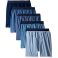 thumbnail image 1 of Mens TAGLESS ComfortSoft Knit Boxers with ComfortSoft Waistband 2X 5-Pack, 1 of 4