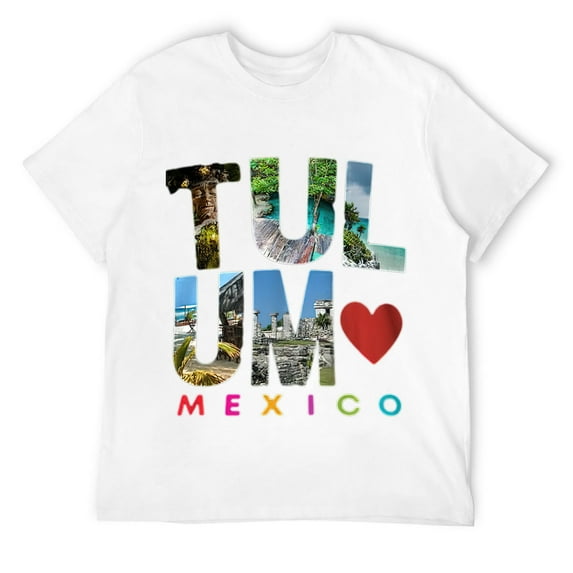 Mens TULUM MEXICO 2022 Vacation Beach Matching Family Group T-Shirt White M
