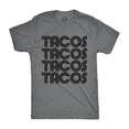thumbnail image 1 of Mens Tacos Tacos Tacos T Shirt Funny Retro Tee for Guys Graphic Tees, 1 of 9