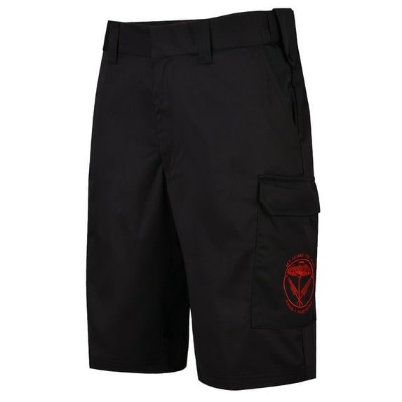 Mens Tactical Cargo Shorts Rip-Stop Polyster-Cotton Solid BDU Combat Shorts