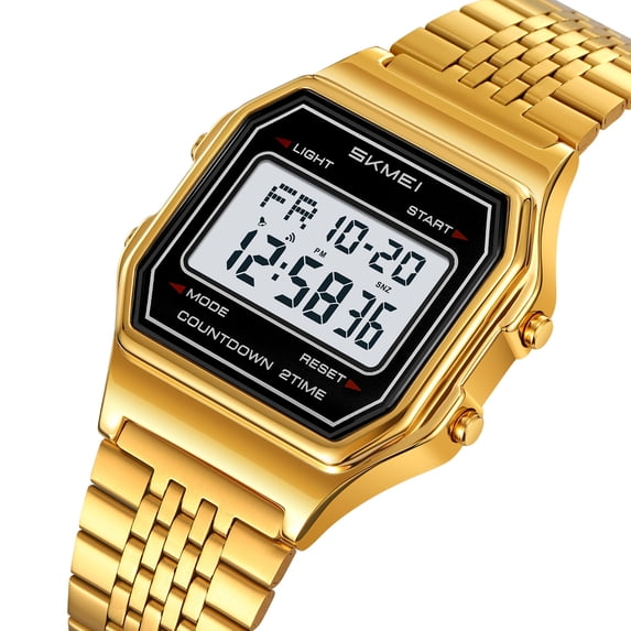 Mens Tactical Digital Watch Waterproof, Outdoor Electronic Watch With Bright Backlight Alarm And Calendar Display, Rugged Sports Wrist Watch for Hiking Swimming Training Work