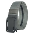 thumbnail image 1 of Mens Tactical Nylon Belts Casual Stretch Wide Belt for Hiking Rigger Work Simple Stylish Versatile Waistband Gray One Size, 1 of 3