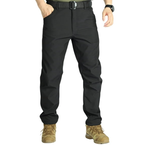 Mens Tactical Pants Combat Work Cargo Pants Outdoor Hiking Pants Water Resistant Trousers with Pockets