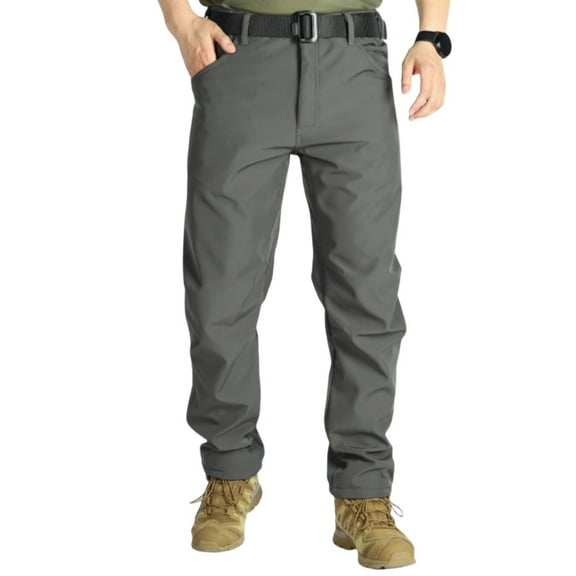 Mens Tactical Pants Combat Work Cargo Pants Outdoor Hiking Pants Water Resistant Trousers with Pockets