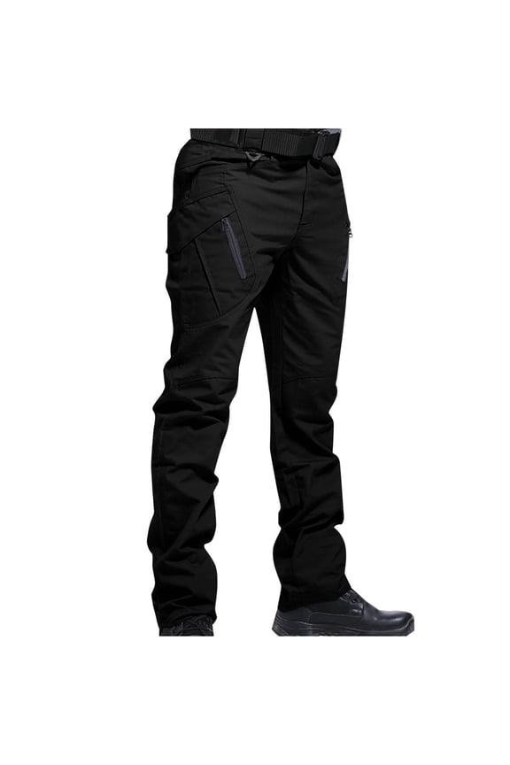 Mens Tactical Pants Ripstop Cargo Work Pants With Multi Pockets Water Resistant Breathable Hiking Construction Pant