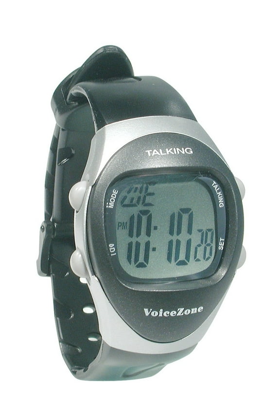 Mens Talking 4-Alarm Medical Watch