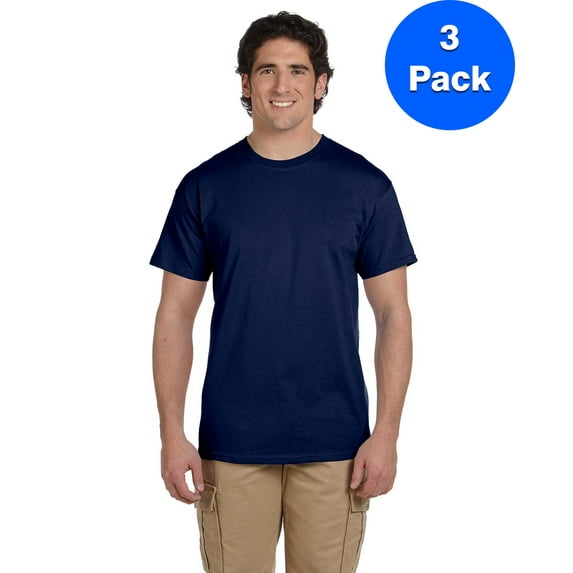 Mens Tall 6.1 oz. Ultra Cotton Short-Sleeve 3 Pack