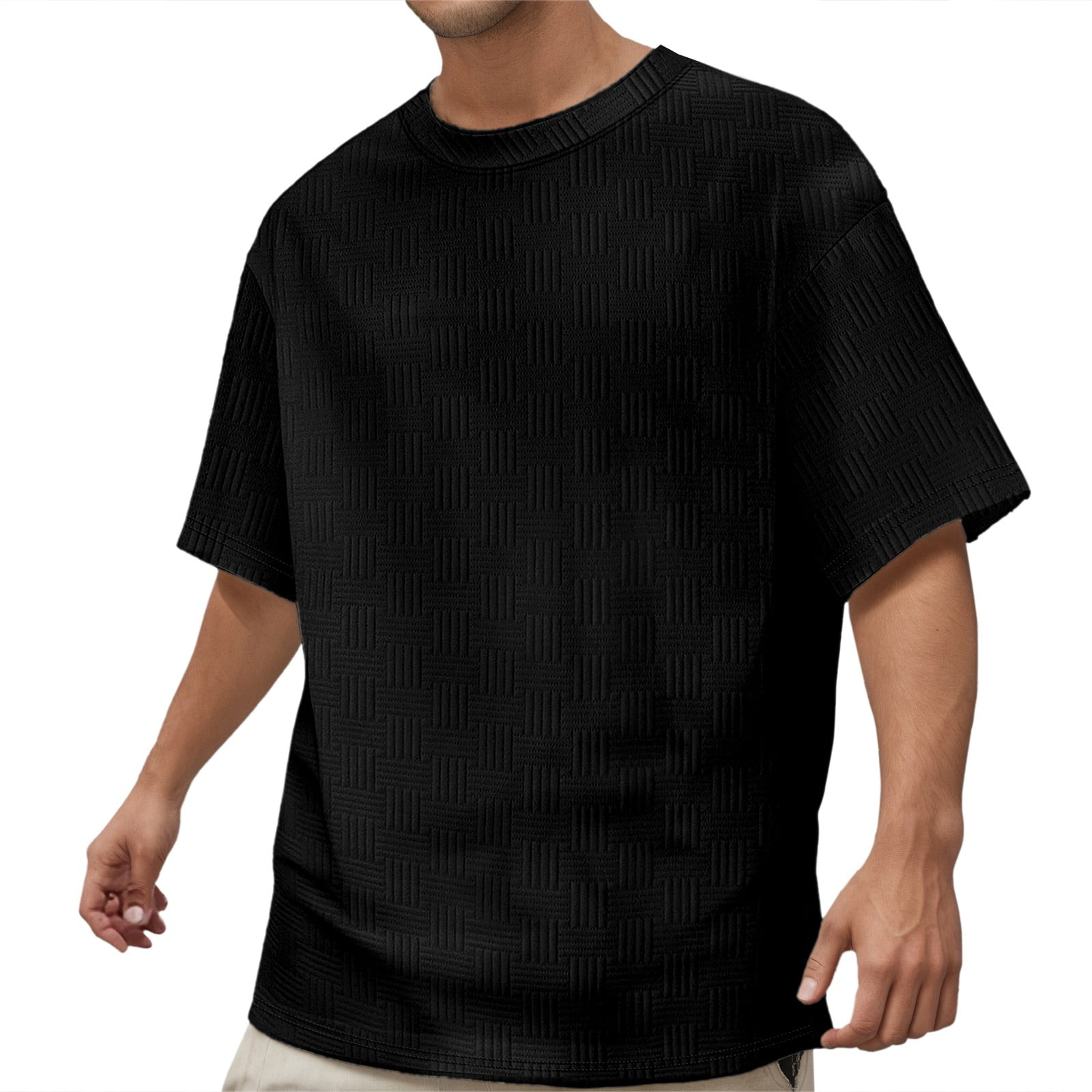 Mens Tall T Shirts 4x Short/long Sleeve Big & Tall Boat Neck Streetwear ...