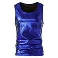 thumbnail image 1 of Mens Tank Top Beach Men Casual Fashion Solid Pullover Round Neck Sports Tank Tops Vest, 1 of 6
