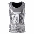 thumbnail image 1 of Mens Tank Top Beach Men Casual Fashion Solid Pullover Round Neck Sports Tank Tops Vest, 1 of 6