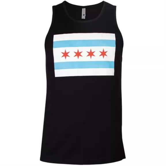 Fox Outdoor 64-702 S City of Chicago Flag Men's Tanks