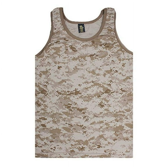 Mens Tank Top, Digital Desert - 2 XL