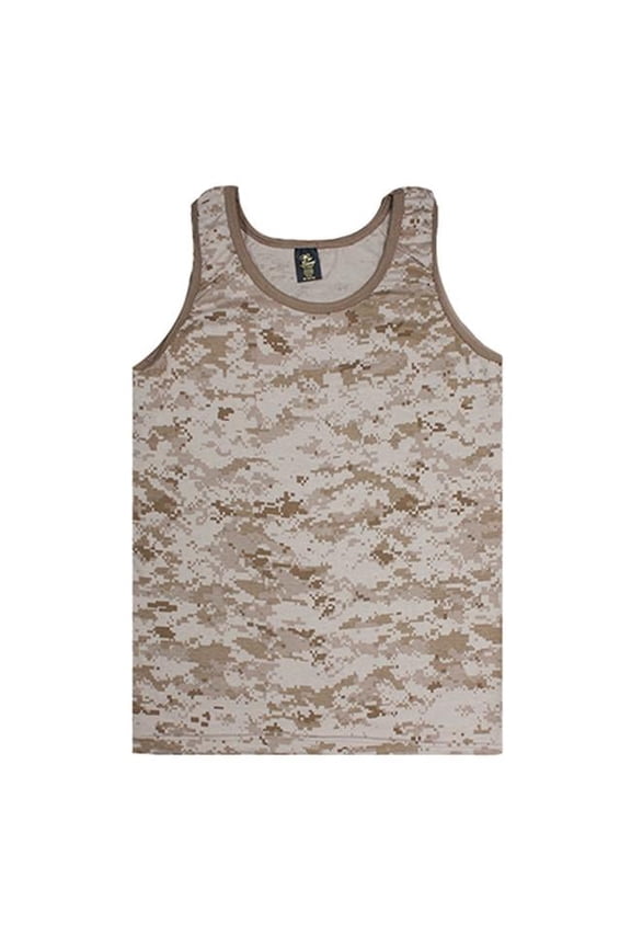 Mens Tank Top, Digital Desert - 3 XL